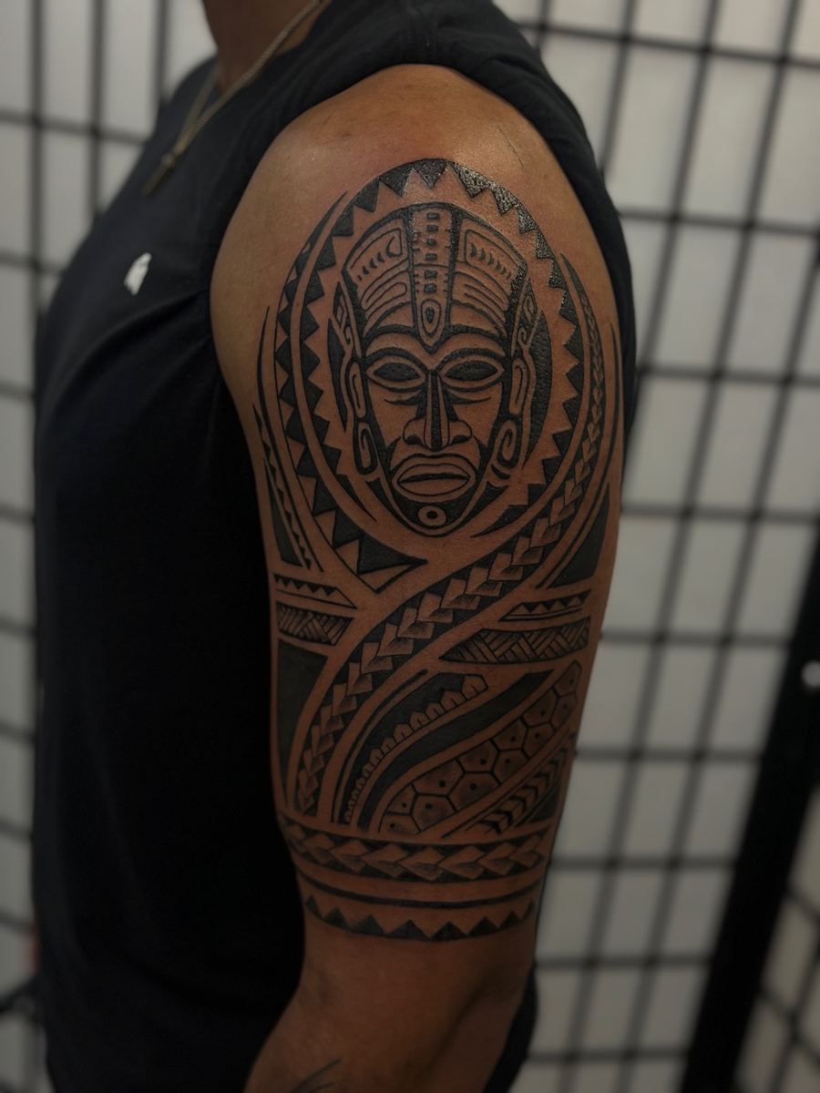 Polynesian Half Sleeve